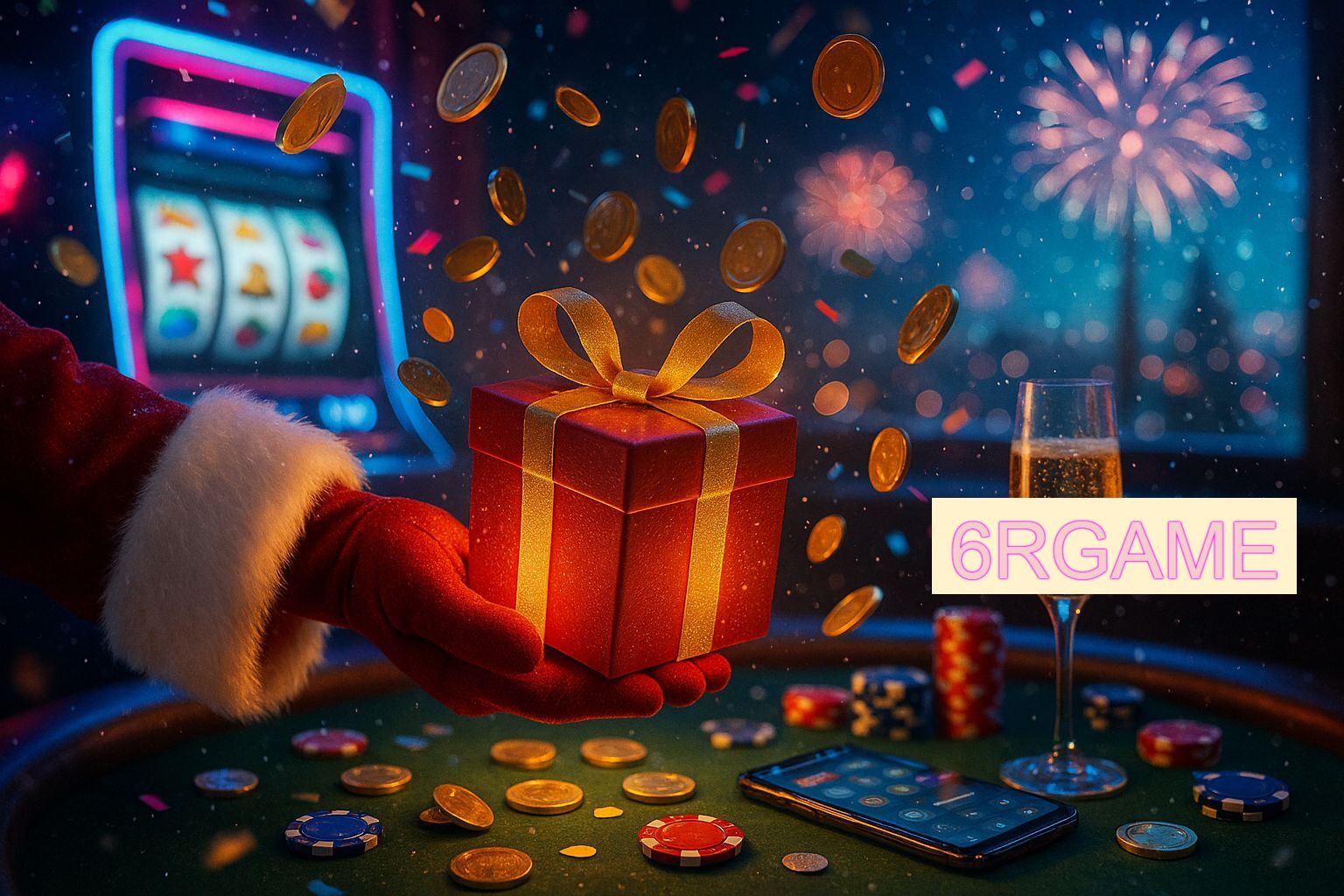 Promoções de Ano Novo no 6RGAME